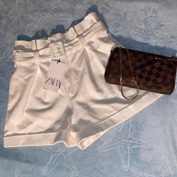 Zara Pants - ZARA paper bag shorts